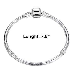 Chain Charm Bracelet | 925 Silver | Brand New